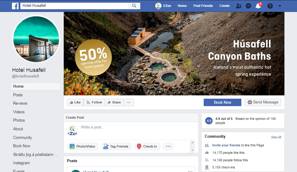 Having a proper Facebook page is one big step towards proper social media marketing for hotels