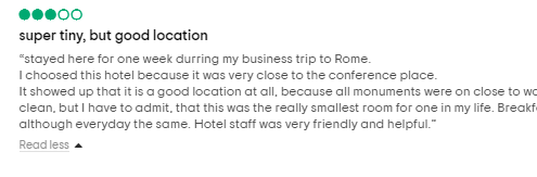 Neutral hotel review. 