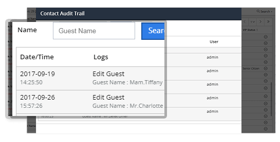 Contact Audit Trails