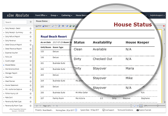 Housekeeping Management