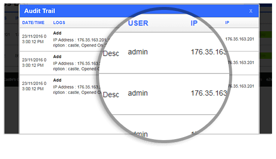 IP Configuration Audit Trails